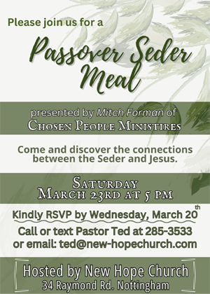 Passover Seder Dinner