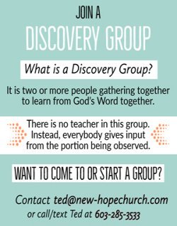 Join a Discovery Group